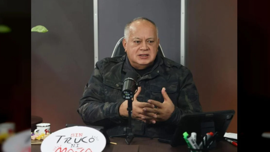 Diosdado Cabello aseguró que en Estados Unidos no hay democracia ni estado de derecho
