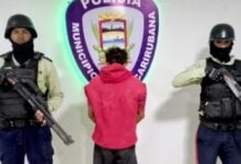 Detenido sujeto por maltrato infantil y agresión física contra su pareja en Falcón