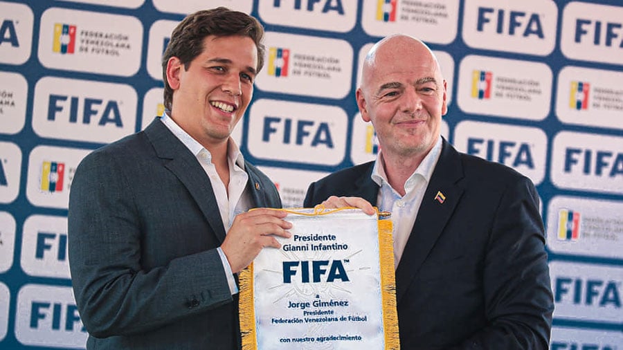 FIFA felicitó a la Federación Venezolana de Fútbol por sus 100 años