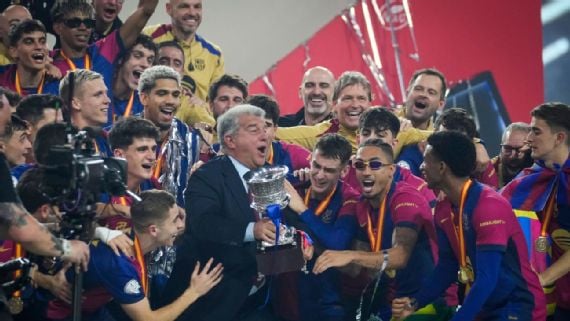 Laporta: "La realidad del Barça supera todas las expectativas"