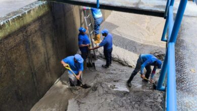Mérida | MinAguas ejecuta trabajos de canalización en dique Mucujún tras fuertes lluvias