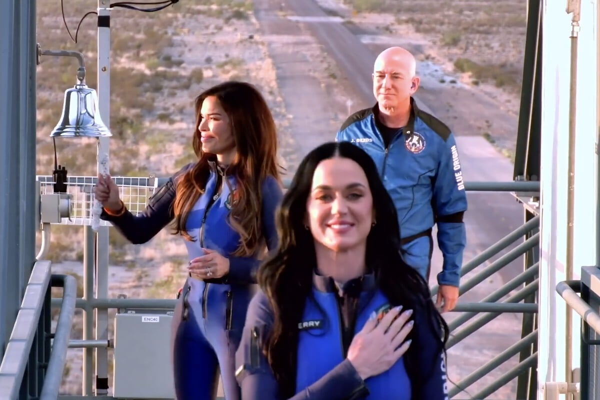 Katy Perry viajó este lunes al espacio: conoce todo sobre el primer viaje espacial de la cantante