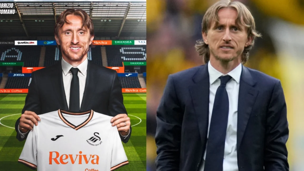 ¿Adiós al Real Madrid? Luka Modric se une al Swansea City
