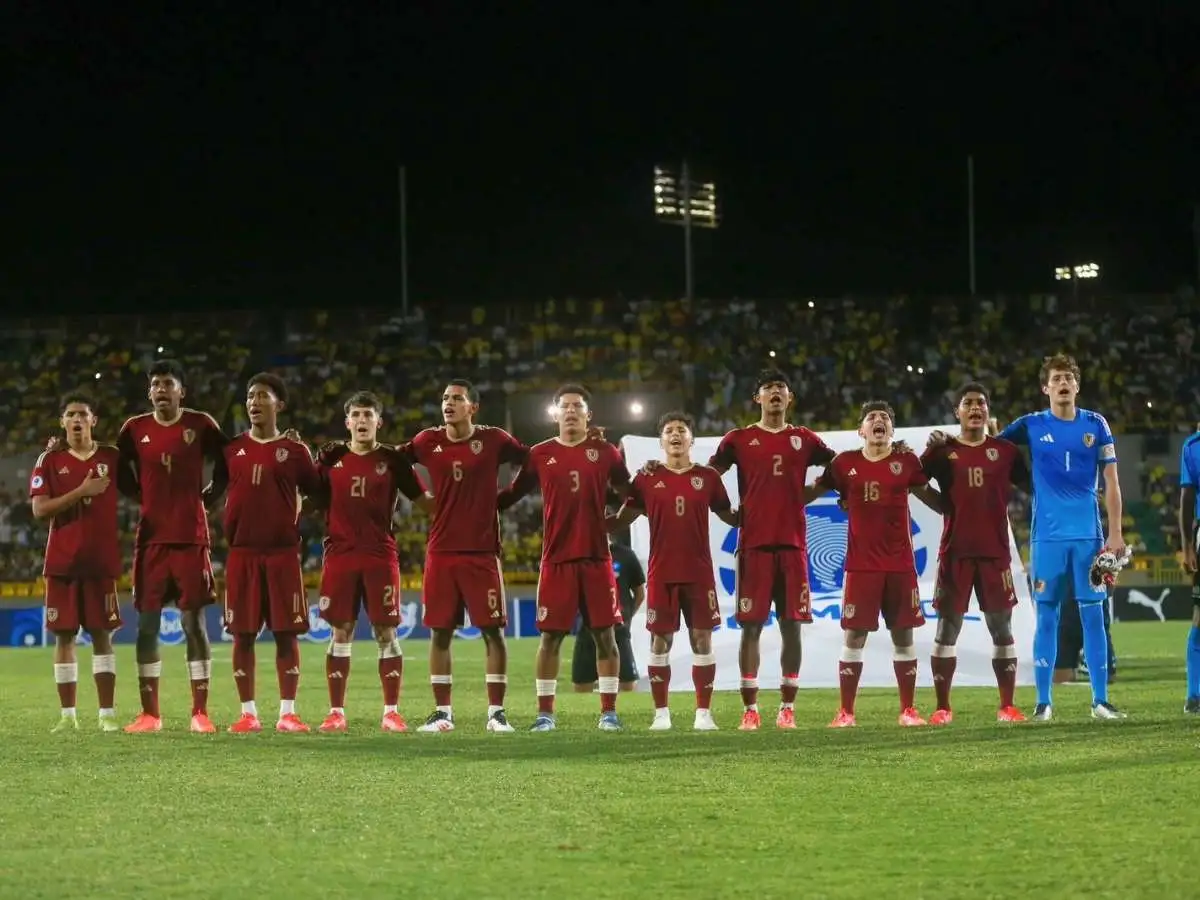 Venezuela cayó ante Colombia en el Sudamericano Sub17