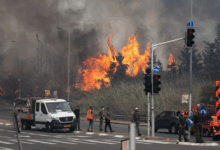 Evacuaciones masivas en Jerusalén por incendios forestales