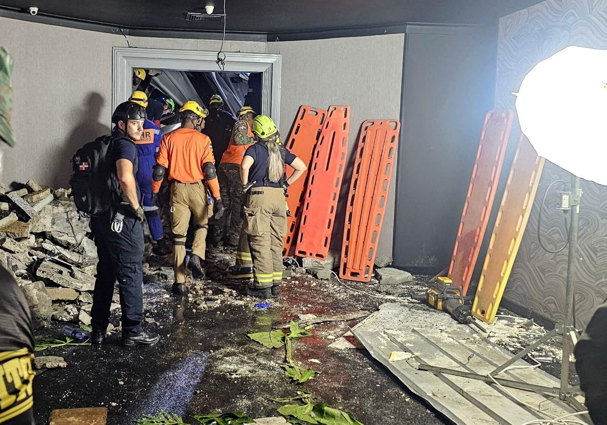 Aumenta a 44 muertos y 160 heridos la cifra por colapso del techo de discoteca de República Dominicana