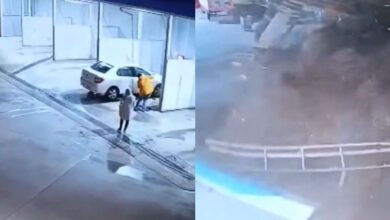 Una familia fue a lavar su carro y murió tras un deslizamiento de tierra