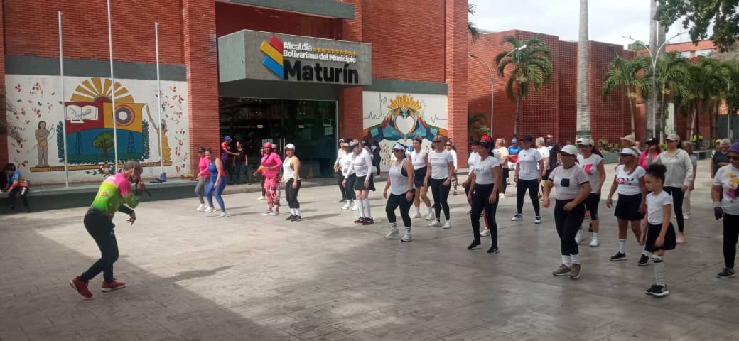 En Maturín se celebró el Día Mundial de la Actividad Física
