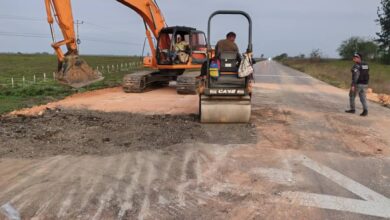Gobernación inicia rehabilitación de falla de borde en la Troncal 10