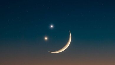 Una Luna Sonriente iluminará el cielo de abril de 2025