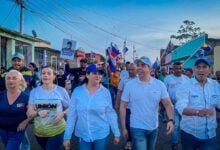 Oposición inició campaña electoral en Maturín con una caminata en el sector Santa Elena