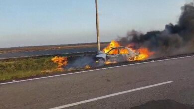 Dos heridos de gravedad deja accidente en la autopista La Vinotinto