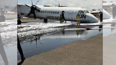 Avión de la ONU realizó un aterrizaje forzoso en Somalia tras emergencia en el aire