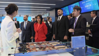Vicepresidenta Rodríguez intercambia oportunidades de cooperación con Lenovo en Shanghái
