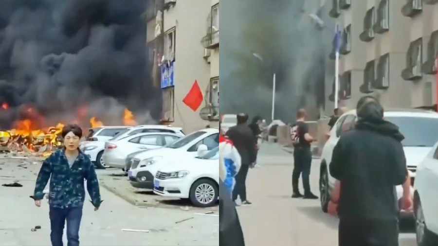 Fuerte explosión en una calle residencial de China deja 17 heridos