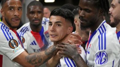 Lyon se lo empató sobre el final a Manchester United