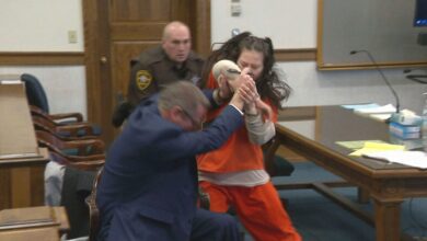 Mujer acusada de descuartizar a su pareja atacó a su propio abogado en pleno juicio en EEUU