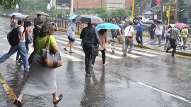 Estiman lluvias y chubascos en ocho estados del país este 30-May