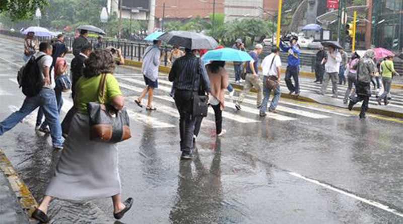 Estiman lluvias y chubascos en ocho estados del país este 30-May