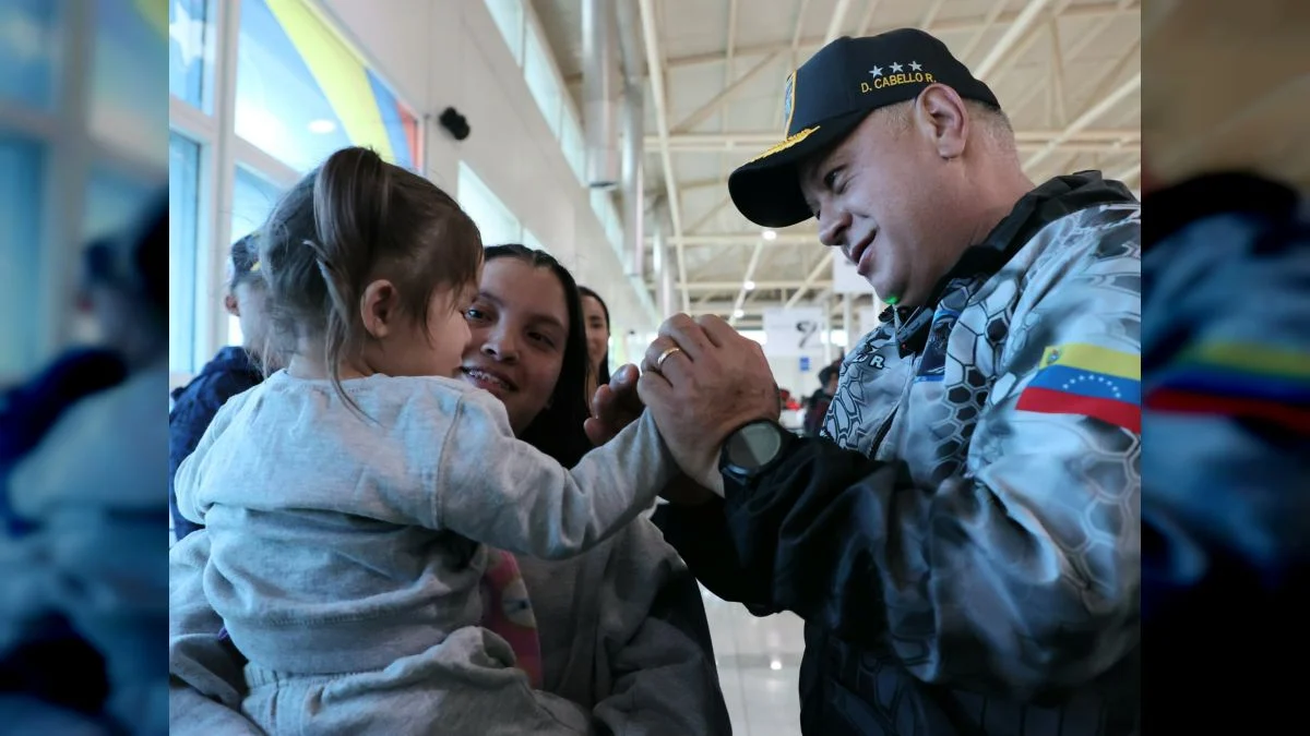 Cabello denunció maltrato de connacionales durante vuelo de retorno al país