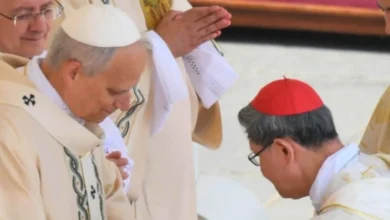 Papa León XIV recibe el tradicional Anillo del Pescador: "Hoy, tú sucedes al beato apóstol Pedro"