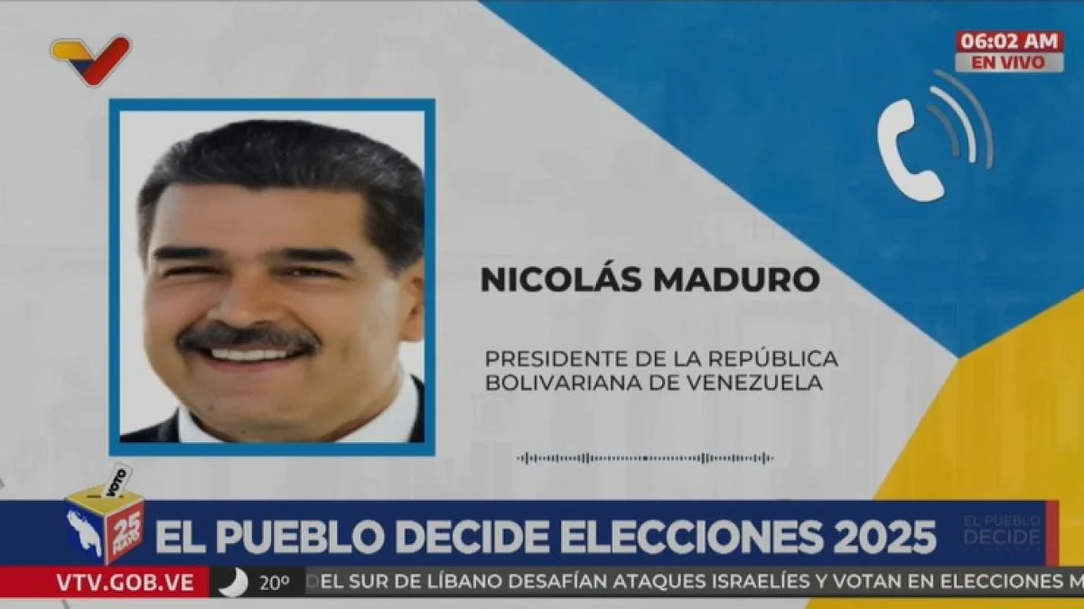 Presidente Maduro a los venezolanos: ¡Vota por la paz, por la Patria bonita!