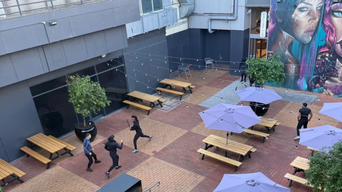 En video: reportan ataque con machete en centro comercial de Australia