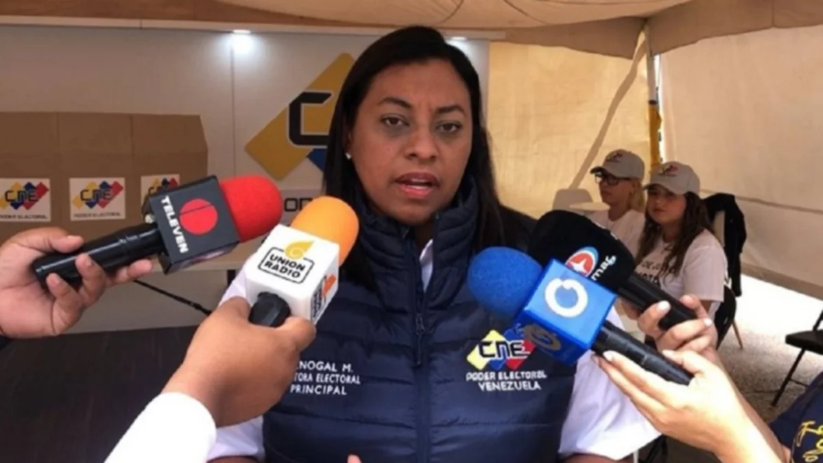 Rectora del CNE Aime Nogal: está habilitado el número 2637 para conocer el centro de votación.
