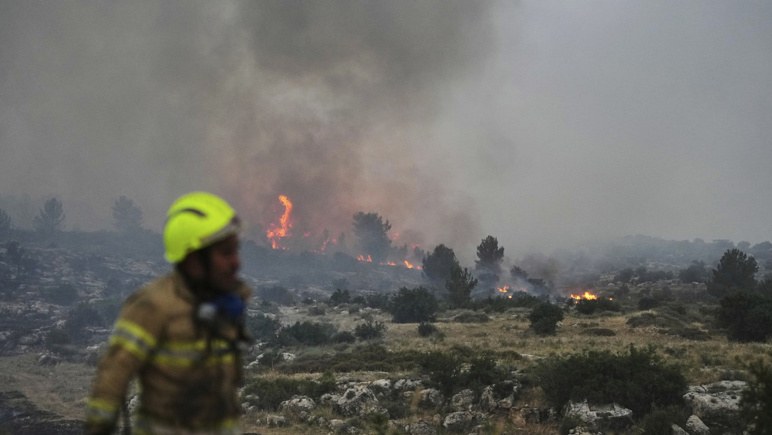 Israel declara emergencia nacional por masivos incendios forestales