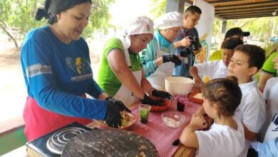 Celebraron Día Mundial de la Nutrición en el parque La Guaricha