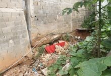 Colapso de un desagüe amenaza con derrumbar dos viviendas de la calle Trinidad