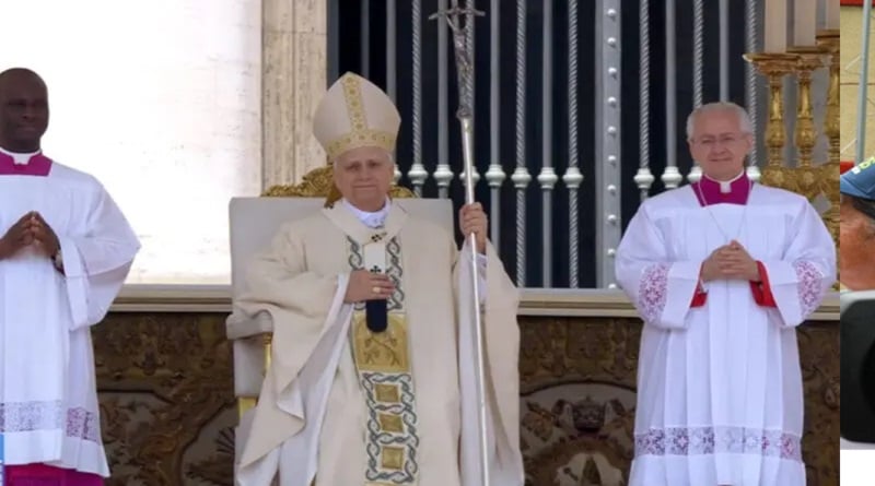 Papa León XIV comienza su pontificado con celebración eucarística