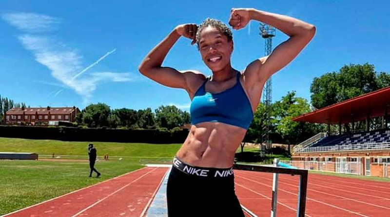 Reina del Salto Triple comienza entrenamiento para el campeonato mundial 2025 en Tokio