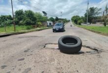 Enormes cráteres en la avenida José Antonio Páez genera incomodidad al transitar