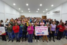 Mujeres de Cedeño respaldan al candidato Ernesto Luna