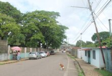 Reportan que dos poste de alta tensión en la calle Sucre de La Cruz emiten chispas