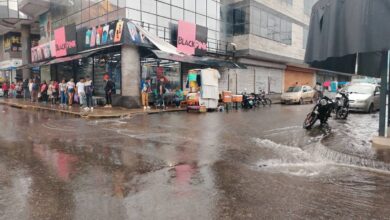 Fuerte "aguacero" de media hora inundó varias calles y avenidas de Maturín
