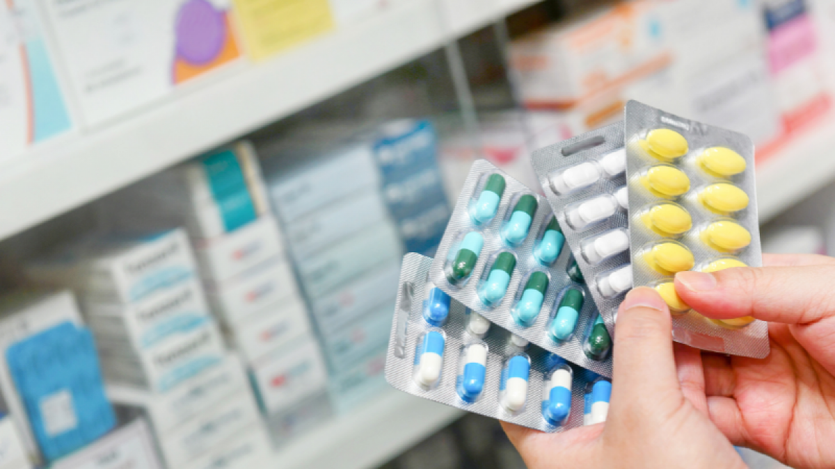 Medicamentos antigripales.