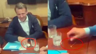 Video viral mete en problemas a Macron, Merz y Starmer en su viaje a Ucrania