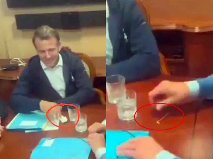 Video viral mete en problemas a Macron, Merz y Starmer en su viaje a Ucrania