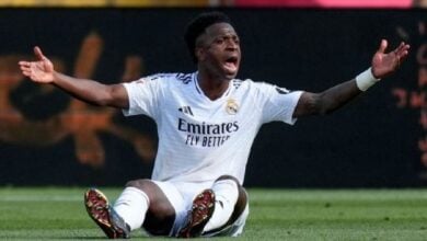 Vinícius sufre esguince de tobillo tras el Clásico