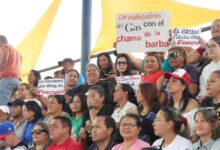 Empleados públicos oficialistas celebraron el 1 de mayo en el Núñez Mares