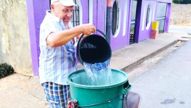 Sector el Calvario sin agua.