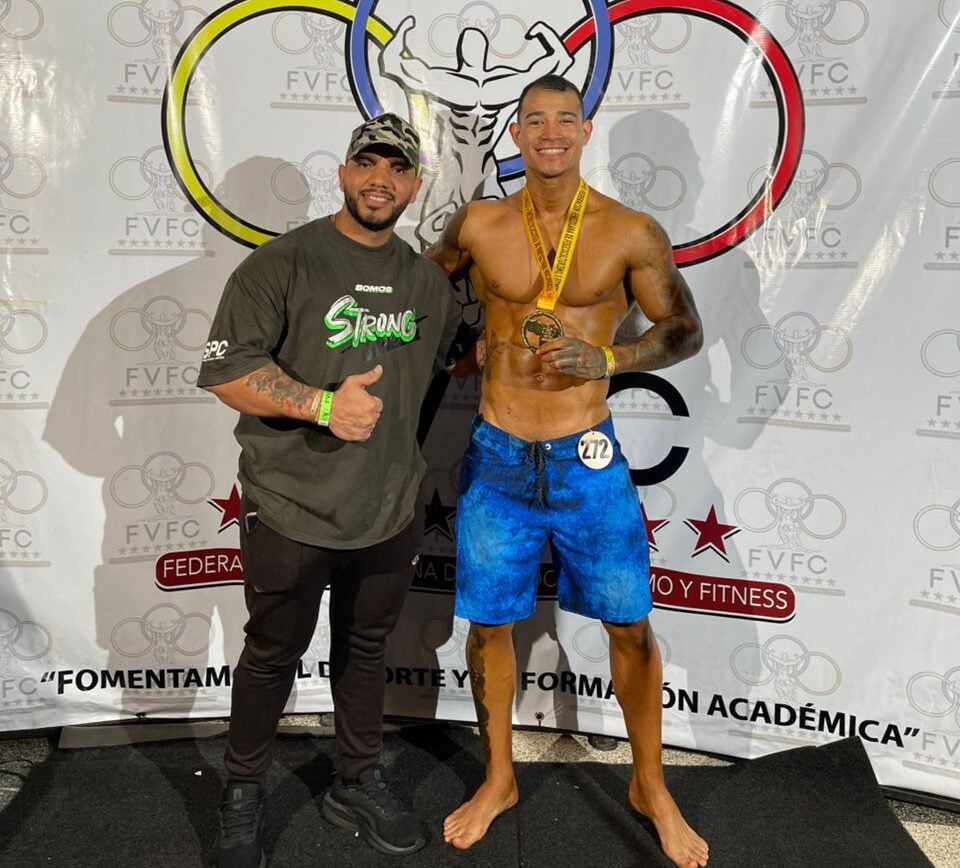 Enaltecen al monaguense Luis Rivero, campeón de fisicoculturismo venezolano 2025