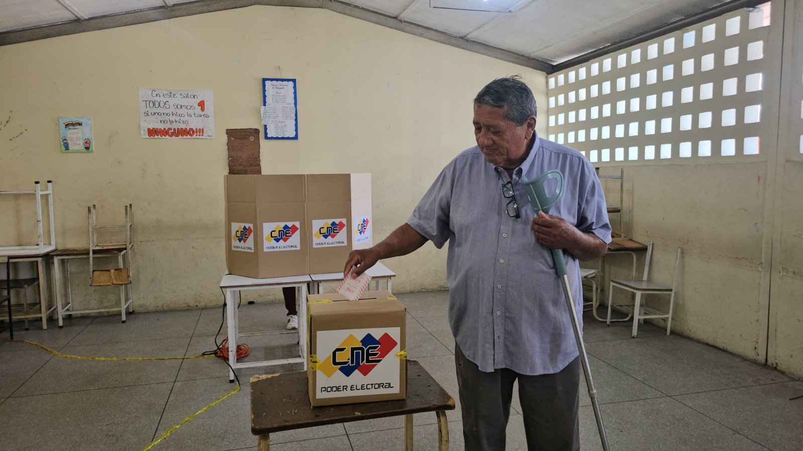 Así transcurre la participación electoral en las parroquias San Simón y Boquerón
