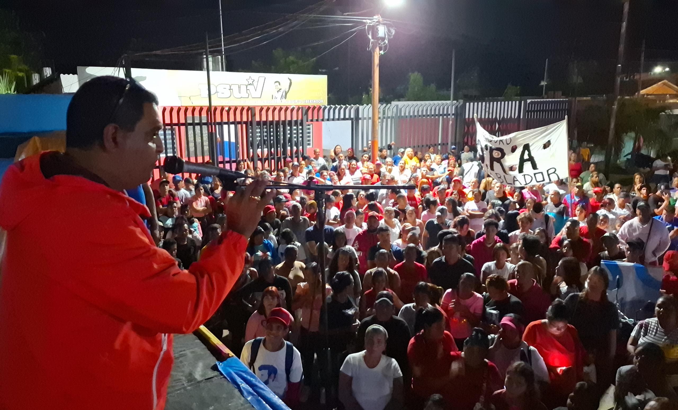 Libertador celebró la victoria y reelección de Ernesto Luna