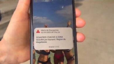 Olas de hasta tres metros: las previsiones del tsunami en Chile