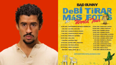 Bad Bunny anuncia su gira mundial "Debí tirar más fotos"