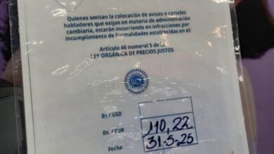 Comerciantes cobran en euros.