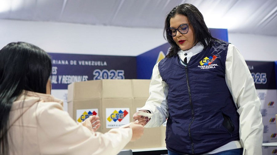 CNE presentó diseño de herradura electoral que reduce a 50 segundos el tiempo de votación